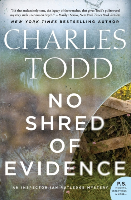 Book cover of: No Shred of Evidence. By: Charles Todd
