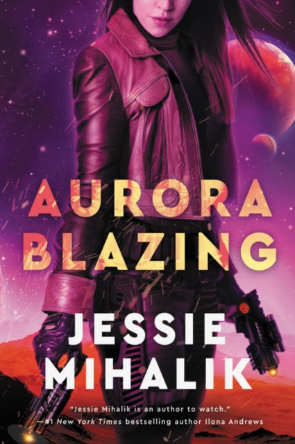 Book cover of: Aurora Blazing. By: Jessie Mihalik
