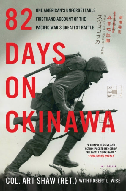 Book cover of: 82 Days on Okinawa. By: Art Shaw