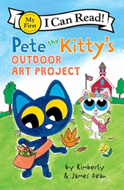Book cover of: Pete the Kitty's Outdoor Art Project. By: James Dean