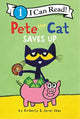 Book cover of: Pete the Cat Saves Up. By: James Dean