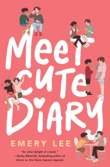 Book cover of: Meet Cute Diary. By: Emery Lee
