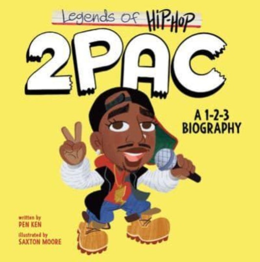 Book cover of: Legends of Hip-Hop: 2Pac. By: Pen Ken