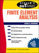 Book cover of: Schaum's Outline of Finite Element Analysis