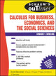 Book cover of: Schaum's Outline of Calculus for Business, Economics, and The Social Sciences