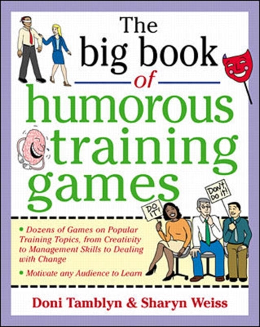 Book cover of: Big Book of Humorous Training Games. By: Doni Tamblyn