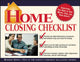 Book cover of: Home Closing Checklist. By: Robert Irwin
