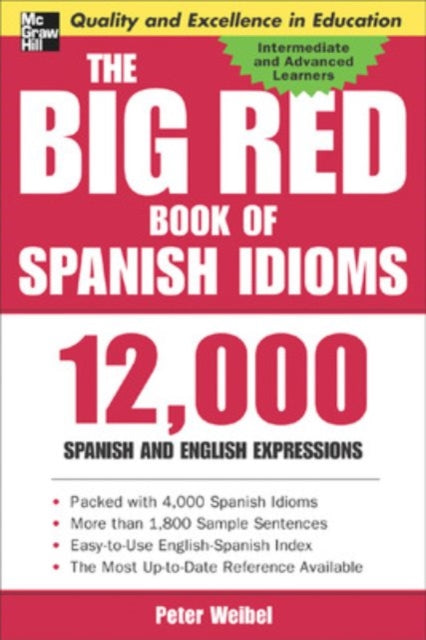 Book cover of: Big Red Book of Spanish Idioms