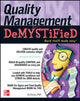 Book cover of: Quality Management Demystified