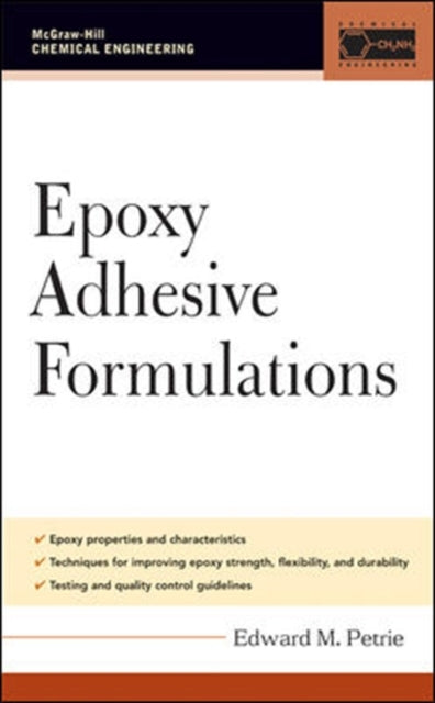 Book cover of: Epoxy Adhesive Formulations. By: Edward M. Petrie