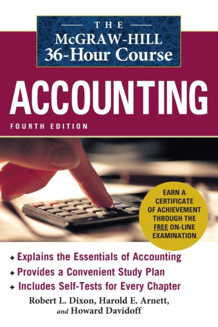 Book cover of: McGraw-Hill 36-Hour Accounting Course, 4th Ed. By: Robert L. Dixon