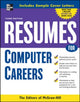 Book cover of: Resumes for Computer Careers. By: McGraw-Hill
