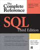 Book cover of: SQL The Complete Reference. By: Paul N. Weinberg