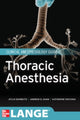 Book cover of: Thoracic Anesthesia. By: Atilio Barbeito