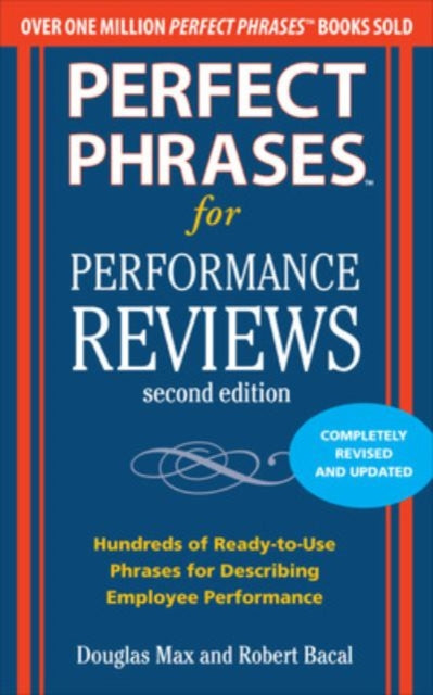 Book cover of: Perfect Phrases for Performance Reviews 2/E. By: Douglas Max