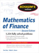 Book cover of: Schaum's Outline of  Mathematics of Finance, Second Edition