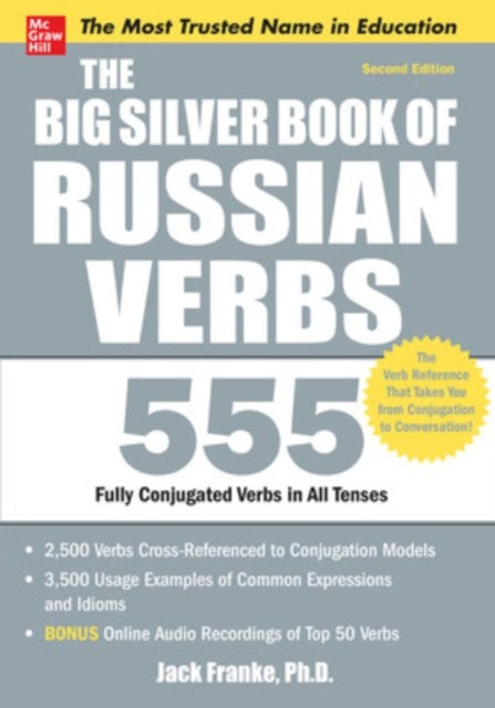 Book cover of: Big Silver Book of Russian Verbs