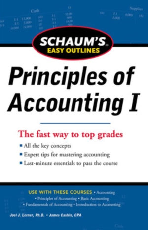 SCHAUM'S EASY OUTLINE OF PRINCIPLES OF ACCOUNTING