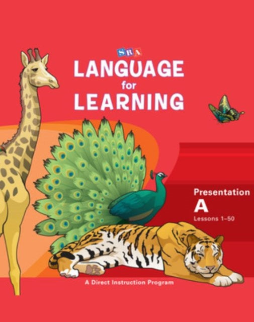 Book cover of: Language for Learning, Presentation Book A. By: Siegfried Engelmann