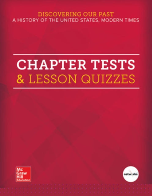Book cover of: Discovering Our Past: A History of the United States, Modern Times, Chapter Tests & Lesson Quizzes