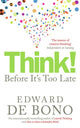Book cover of: Think!. By: Edward de Bono