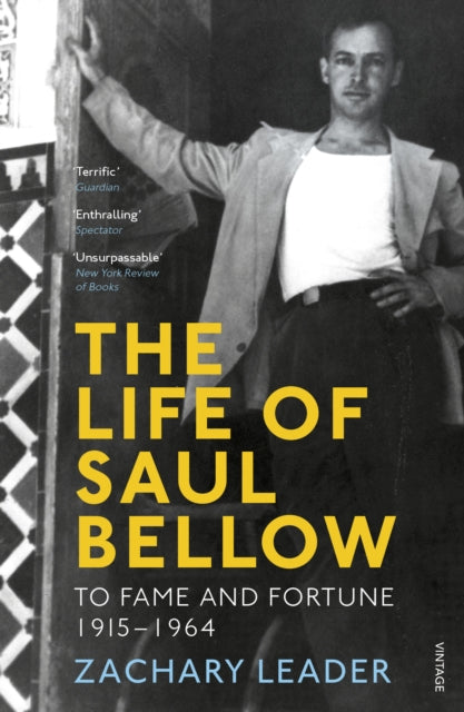 Book cover of: Life of Saul Bellow. By: Zachary Leader