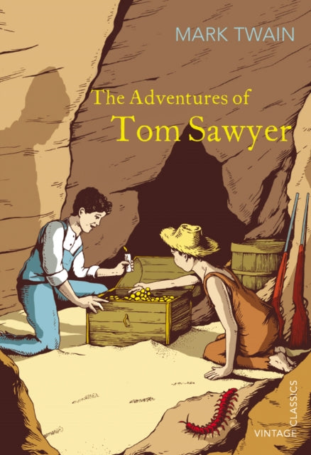 Book cover of: Adventures of Tom Sawyer. By: Mark Twain