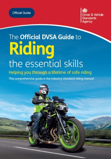 Book cover of: Official DVSA Guide to Riding the essential Skills 2025