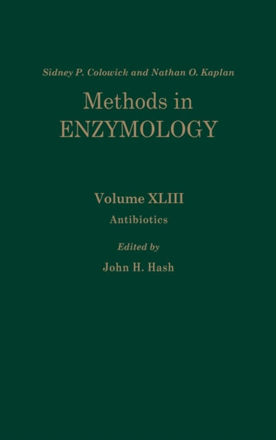 Book cover of: Antibiotics. By: John H. Hash