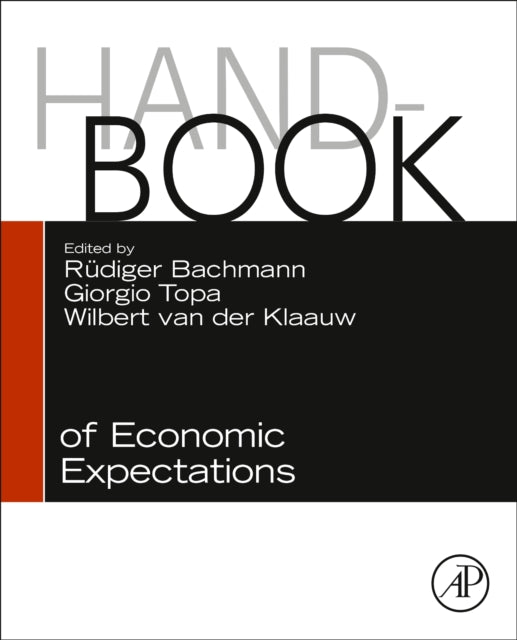 Book cover of: Handbook of Economic Expectations. By: Ruediger Bachmann