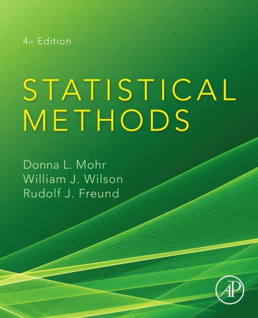 Book cover of: Statistical Methods. By: Donna Mohr