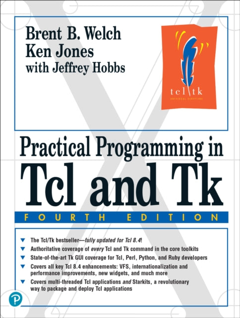 Book cover of: Practical Programming in Tcl and Tk. By: WELSH, BRENT