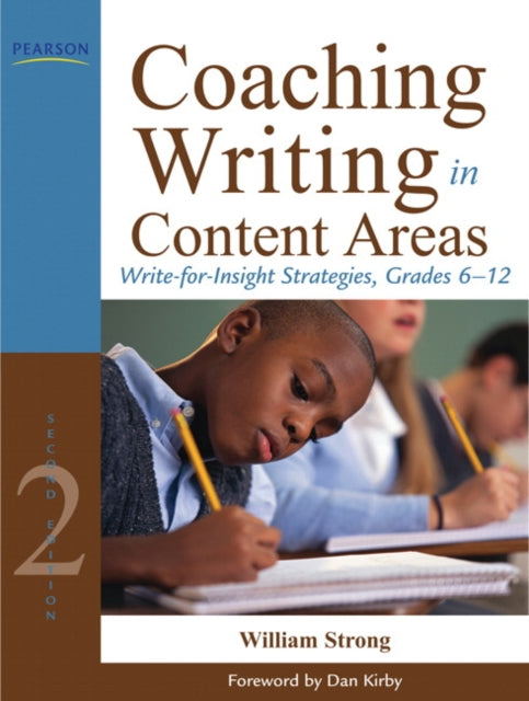 Book cover of: Coaching Writing in Content Areas. By: Strong, William