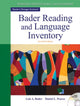 Book cover of: Bader Reading & Language Inventory. By: Lois A. Bader