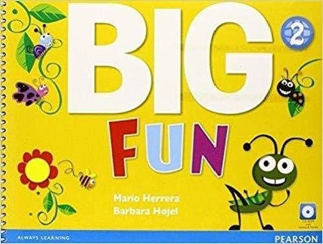 Book cover of: Big Fun 2 Student Book with CD-ROM. By: Mario Herrera