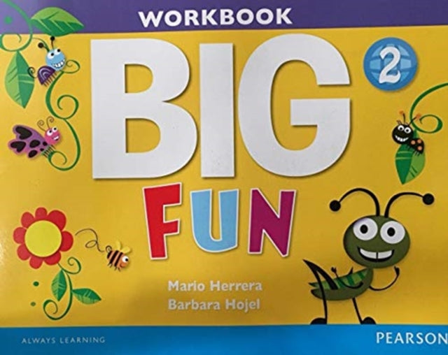 Book cover of: Big Fun 2 Workbook with Audio CD. By: HERRERA & HOJEL