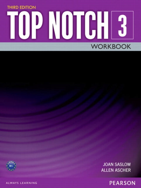 Book cover of: TOP NOTCH 3                3/E WORKBOOK             392817. By: Joan Saslow