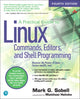 Book cover of: Practical Guide to Linux Commands, Editors, and Shell Programming, A. By: HELMKE, MATTHEW