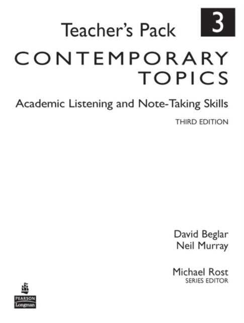 Book cover of: Contemporary Topics 3. By: David Beglar