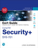 Book cover of: CompTIA Security+ SY0-701 Cert Guide. By: LEWIS HEUERMANN