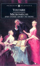 Book cover of: Micromegas and Other Short Fictions