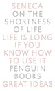 On the Shortness of Life 9780141018812 Seneca the Younger