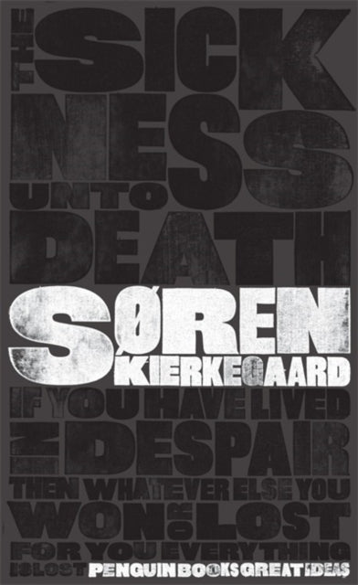 Book cover of: The Sickness Unto Death