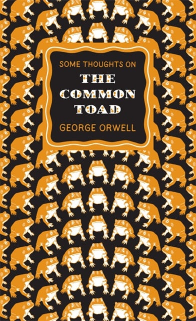 Book cover of: Some Thoughts on the Common Toad