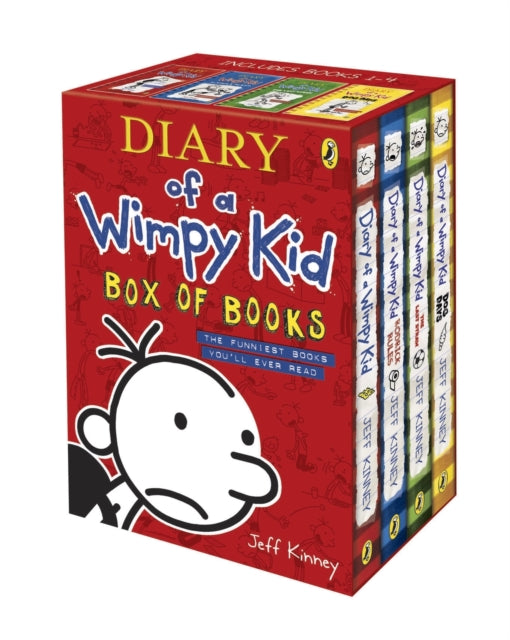 Diary of a Wimpy Kid Box of Books 9780141341415 Jeff Kinney