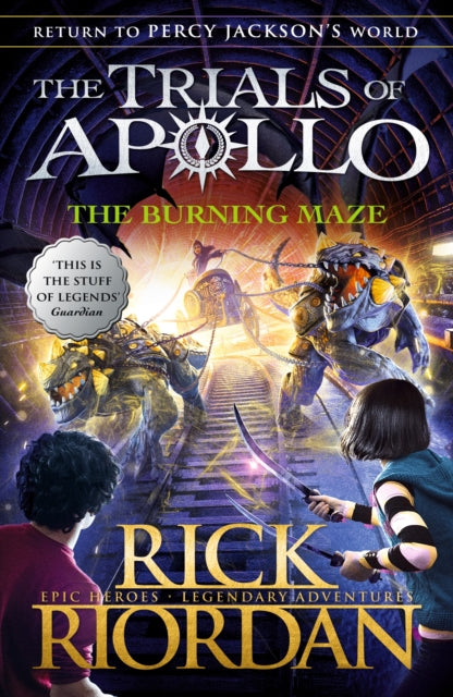Burning Maze (The Trials of Apollo Book 3) 9780141364018 Rick Riordan
