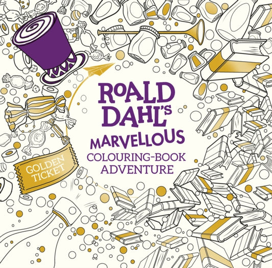 Book cover of: Roald Dahl's Marvellous Colouring-Book Adventure