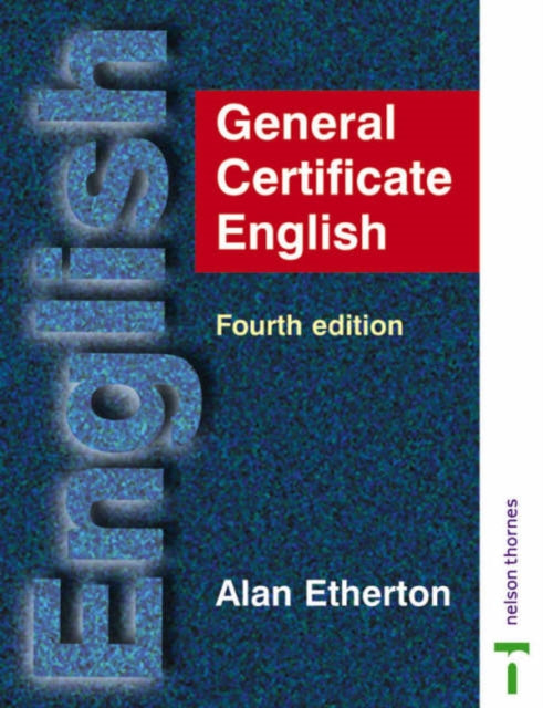 Book cover of: General Certificate English. By: A.R.B. Etherton