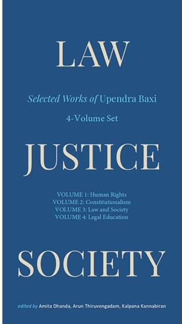 Book cover of: Law, Justice, Society