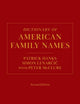 Book cover of: Dictionary of American Family Names, 2nd Edition. By: Patrick Hanks